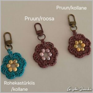 Ripats (rohekastürkiis või pruunid)
